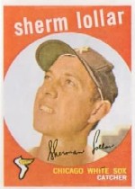 1959 Topps Baseball Cards      385     Sherm Lollar